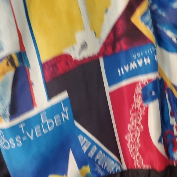 Joseph Tartaglia Vintage Black and Blue Windbreaker with Retro Graphic Design - Picture 7 of 13